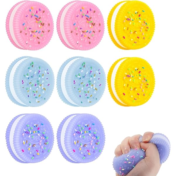 KYLOS Lot De 2 Jouets Anti-Stress, Squishy À Écraser, Ultra Doux