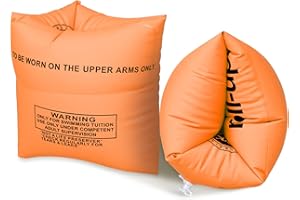 Luchild Swimming Armbands for Children Adults Thickened Swimming Arm Floats Pool Arm Floats Pool Arm Bands for Kids Swimming Bands