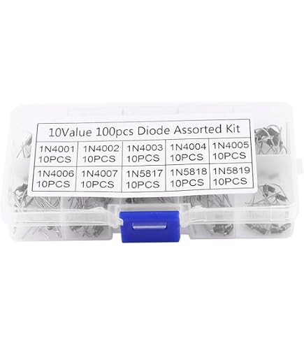70 Pz/lotto SMD Diodo Schottky Set Kit Pacchetto Di M1 1N4001 M4 1N4004 - 10