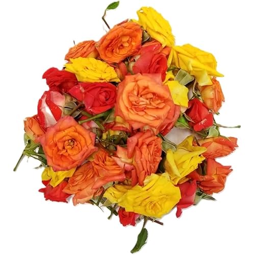 Fresh Assorted Roses (Button Roses), 100g