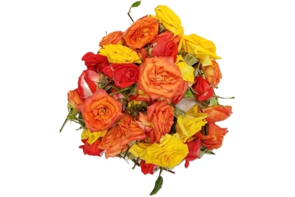 Fresh Assorted Roses (Button Roses), 100g