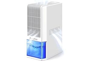 EasyAcc Luftentfeuchter Elektrisch 2000mL, 1.3L/Tag Raumentfeuchter für 30㎡ -gegen Schimmel & Feuchtigkeit | 270° Rundumluftansaugung – Effiziente Entfeuchtung unter 15℃ für Keller,Badezimmer,Schrank