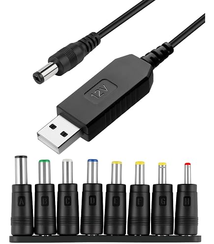 5 Pack – 2.1mm X 5.5mm DC Power Adapter – Female To Female Gender Changer – Connector
