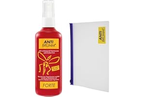 ANTI-BRUMM Anti Brumm Forte Reisebundle, Pumpspray 150 ml+Flugbeutel: Insekten-Repellent für effektiven Schutz gegen Mücken und Zecken, Mückenspray mit DEET