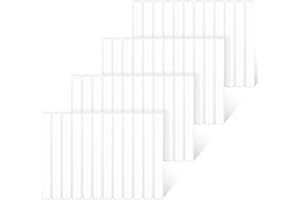 Einfa Hot Glue Sticks - 48 Pieces White Glue Gun Sticks 11mm x 100mm - Adhesive Hot Melt Glue Sticks for Repairs Craft Decoration - 11mm Glue Stick for Glue Gun