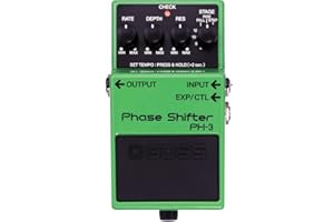 BOSS Ph-3 Phase Shifter Guitar Effects Pedal, Compact Pedal with Versatile Vintage And Modern BOSS Phasing