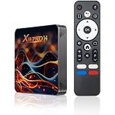 TV Box Android 14.0, TV Box 4K with 2GB RAM 16GB ROM | RK3518 Quad-Core 64bit Cortex-A53 Mali 450 MP2 GPU Support Dual-Band W