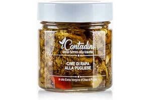 ICONTADINI Cime di Rapa alla Pugliese in Olio Extra Vergine di Oliva 230 gr