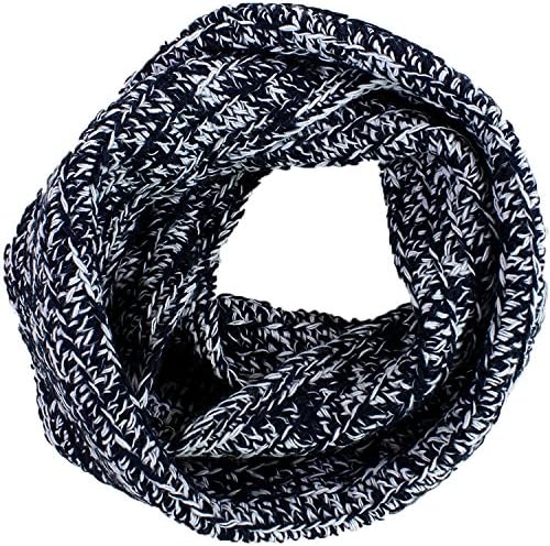 Bmc Headwear - Infinity Scarf -   The Suspense - Navy/white