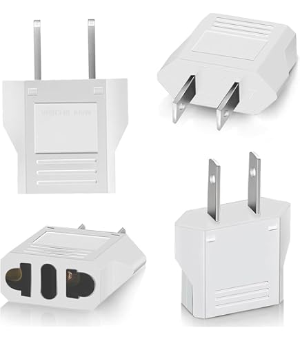 Adaptateur De Voyage Neuftech 3-en-1 Prise Française/UE Vers USA – Prise Universelle Pour L'Amérique - Noir
