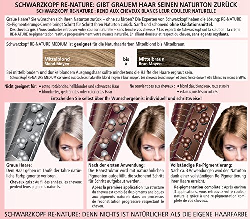 Re-nature Re-Pigmentierung für Frauen, medium, 3er Pack (3 x 100 g) - 2