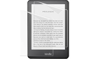 LTSVBO Kindle Screen Protector, 2 Pack Matte Anti Glare Film for Kindle Paperwhite 7 Inch 12th Gen, Scratch Resistant PET Cover, High Clarity, Fingerprint Proof Protective Shield (2024 Edition)