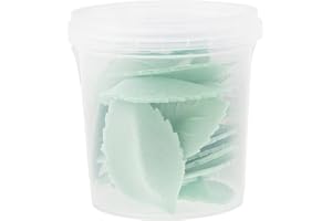 Scrapcooking 2260 Décos Azymes Lot de 24 Feuilles Ingrédients Vert 6,5 x 6,5 x 7 cm