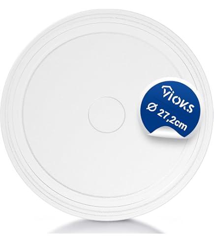 Plateau micro onde en verre (sans ergot central) 245 mm d'origine Four micro-ondes 3390W1A035A Plateau micro onde en verre (sans ergot central) 245 mm d'origine Four micro-ondes 3390W1A035A