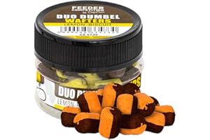 CARP ZOOM Duo DUMBEL WAFTERS, Ø8X12MM, 15G, Chocolate-Orange