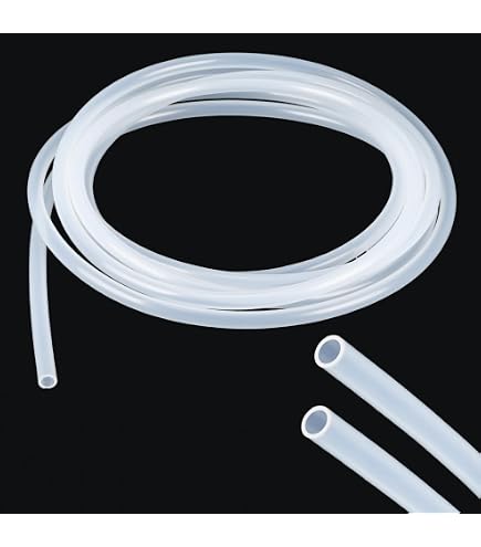 Tube En Silicone 9mm Intérieur / 13mm Extérieur - Longueur 2m - Tuyau à Air Flexible Clair - Neuf Sous Emballage