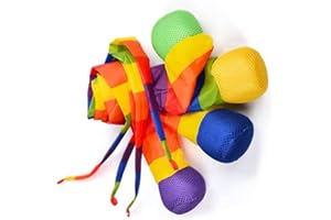 LUSACY 4 pz Palle per i bambini, Tail Ball Bambini, Colorato Cock Ball Sensory Training Gioco Ball Giocattoli, Tail Ball Skill Game per i bambini, Comet Ball, Per All'aperto, Indoor Toddlers Regalo