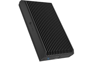 ‎ICY BOX ICY Box USB4 M.2 NVMe SSD Gehäuse (40 Gbit/s), Kompatibel mit Thunderbolt 4, Werkzeugloses externes Gehäuse, Aluminium Enclosure, PCIe, M-Key, Windows & macOS, IB-1920M-C42