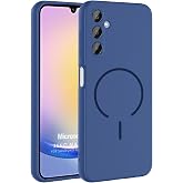 Microsonic Samsung Galaxy A14 i&ccedil;in Kılıf Zeno MagSafe Lacivert [Galaxy A14 ile Uyumlu Kılıf - Lacivert]