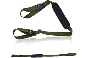 DEANKEJI Monopattino Tracolla, 2 Pezzi Cinghia Trasporto Monopattino, Cinghie per Skateboard Antiscivolo, Tracolla per Sedia Spiaggia, per Sedie Sdraio, Biciclette, Scooter