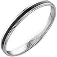 Joyalukkas 925 Purity High Polished Silver Kada/Cuff For Boy And Men