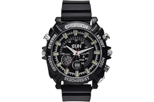 WIWACAM 1080P Full HD Kamerauhr, mit 32GB Speicher, Infrarot Nachtsicht Mini Kamera, 2025-gen