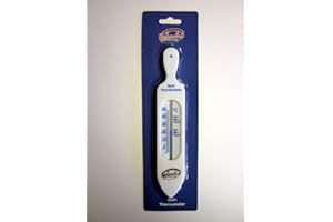 BATH SAFETY SDG - Bath Thermometer – White - Check water temp – Ideal for new borns or elderly