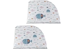 JANE Jané Parasol para Coche, Protege de Insectos, Protege del Sol, 2 Unidades por Pack, Talla L, Azul