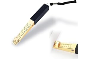 IUSOT Door Gap Measuring Tool, Precision Fire Door Gap Gauge, 1-15mm Feeler Gauges Checker Tool Engineering Ruler for House Engineering Inspection Flatness Measuring Tool Ruler