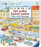 Mein großes Sachen suchen: Viele, viele Fahrzeuge by Susanne Gernhäuser, Ursula Weller