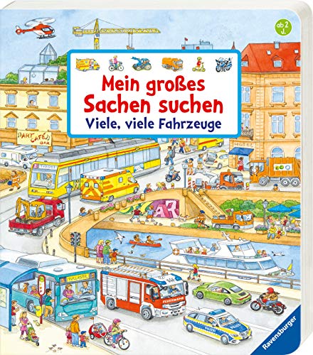 Mein großes Sachen suchen: Viele, viele Fahrzeuge