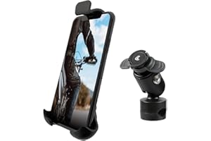 Lampa Optiline uchwyt na telefon komórkowy do skuterów i motocykli. Uniwersalny regulowany uchwyt na telefon komórkowy do smartfona, obracany o 360°