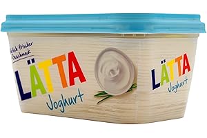 GEEGVV Lätta Halbfettmargarine Joghurt, 4er Pack (4 x 500g)