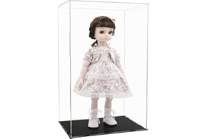 Tingacraft Vitrine Acrylique (32 x 24 x 52 cm) 50 cm Boîte pour Collection Figurine 45cm 1/4