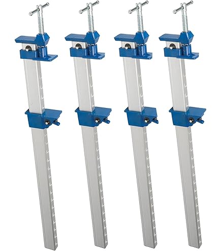 Silverline 576241 Barre En T Bleu 1500 Mm - Serre-Joint Dormant Puissant