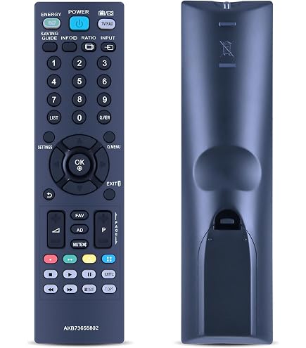 ALLIMITY Telecomando Universale Per TV LG AKB73655837 - Sostitutivo Per 26LS3590 E 32LS3590