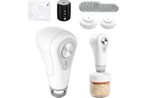 Wevac Mason Jar Vacuum Sealer, Multi Hand Vacuum Pump Kit for Mason Jars, Bags, and Wine Bottles, Handheld Food Vacuum Sealer Machine Perfect for Food storage, Beverage Saver and Pickling