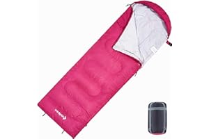 KingCamp Schlafsack Deckenschlafsack Camping Outdoor 3-4 Jahreszeiten für Erwachsene Kinder Ultraleicht Warm Waschbar beim Reisen und Abenteuern