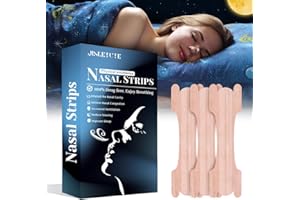 JINRETUTE Nasal Strips 80 Pieces Snoring Aids for Men Anti snoring Devices Nose Strips Relieve a Blocked Nose Due to Colds for Sleep Anti Snore Drug-Free