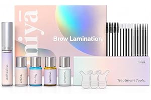MIYA LASH | Professionellt ögonbrynslamineringsset för hemsalong | Keratin Brow Lifting Eye Lifting DIY Kit