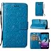 Produktbild Galaxy J3 Hülle, Anlike Schutzhülle für Samsung Galaxy J3 /J310 (5,0 Zoll) Wallet Tasche [Einhorn - geprägte Serie] Handyhülle - Blau
