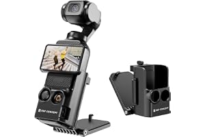 K&F Concept magnetiskt fäste för DJI Osmo Pocket 3, DJI Osmo Pocket 3-tillbehör, magnetisk hållare för bord och vertikala yto