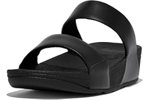 Fitflop Women's Lulu Leather SlidesWedge Sandal