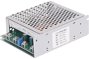 WEIKEYA Modulo step-down, DC2,5-50 V, uscita 1000 W, DC25-90 V, ingresso regolabile DC a modulo step-down, buona dissipazione del calore con ventola di raffreddamento per apparecchiature industriali