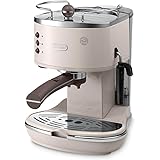 De'Longhi Icona Vintage ECOV 311.BG Macchina da Caffè Espresso Manuale e Cappuccino, Caffè in Polvere o in Cialde E.S.E., 110