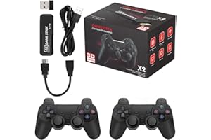 LYEAA TV game console HD 4K Wireless Gaming Console 58000+ Games Console USB Video Console in 9 Emulators