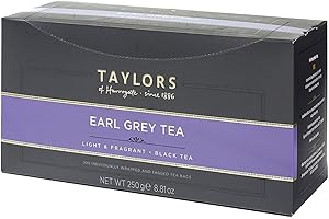 Generico Taylors of Harrogate Earl Grey T蠎ero al Bergamotto Confezione Ho.Re.Ca. - 100 Bustine, 250 g