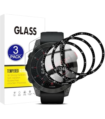 Pellicola Vetro Temperato Per Garmin Epix 2 Pro 42mm - 4 Pezzi, 9H AntiGraffio - Foto 4