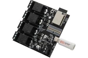 LILYGO TTGO T-Relay ESP32 Modulo Wireless DC 5V 4 Gruppi Relè Scheda di Sviluppo 4MB Flash WiFi BLE Telecomando