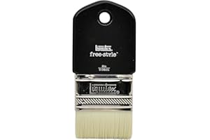 Liquitex 1301002 Free Style XL Künstler - Pinsel, langlebig, formstabil aus hochwertigen synthetischen Faser für volle Kontrolle beim FarbauftragPaddle Pinsel - 2 Zoll